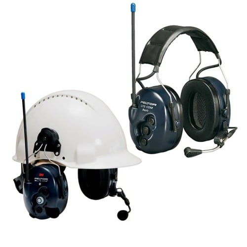 Kit casque anti-bruit et talkie-walkie sans licence PMR446